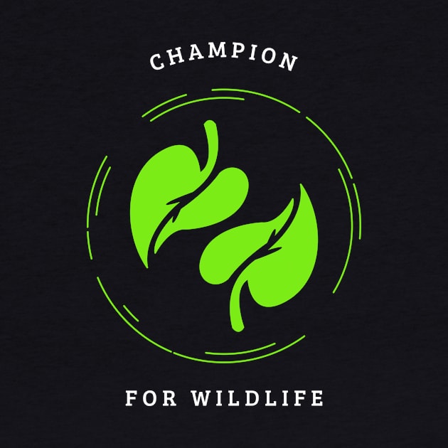 Champion For Wildlife by Prints of England Art